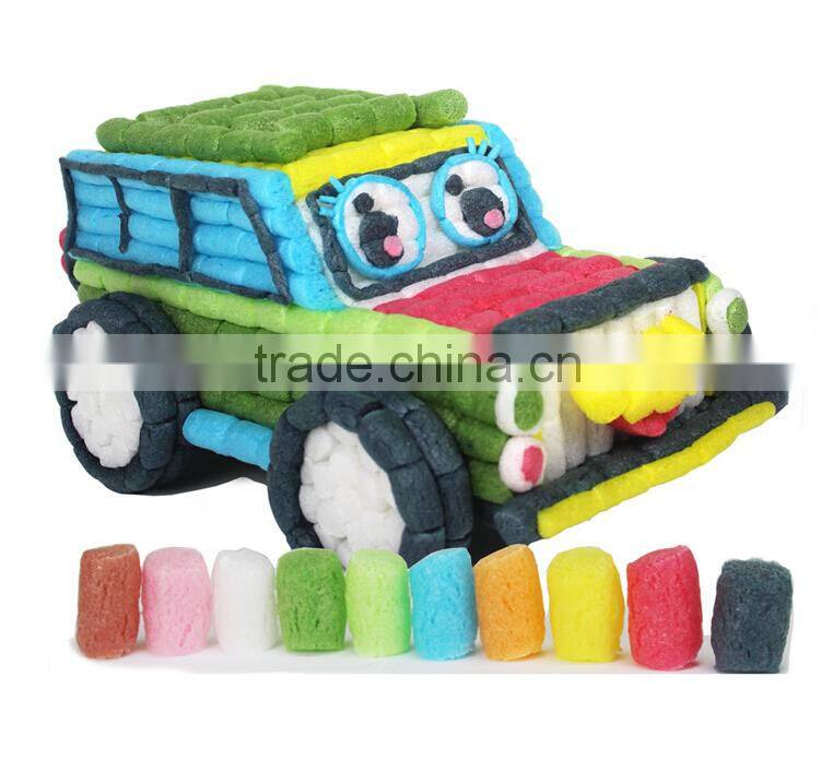 1000PCS DIY Magic cornstarch block play set,new toys, play corn, 2016 new hot toys, move brain toys