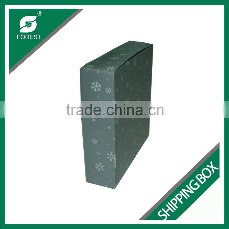 CUSTOM PRINTED SHIPPING BOX FOR WINE BOTTLES MATT LAMINATION CARDBOARD GIFT BOX