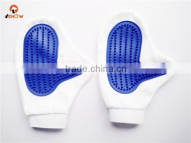Dog & Cat Universal Pet Animal Grooming Massage Glove Brush pet mitt