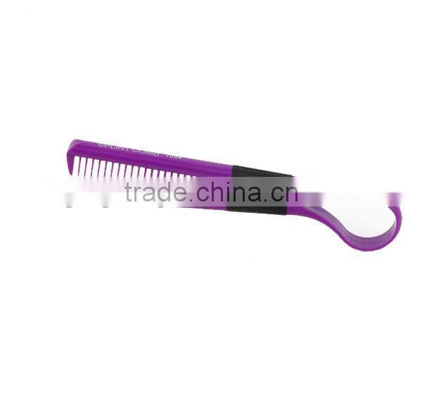 2015 Best Gift Care Massage Comb Rainbow Hand Hair Brush Paddle Hair Brush Custom Hair Brush