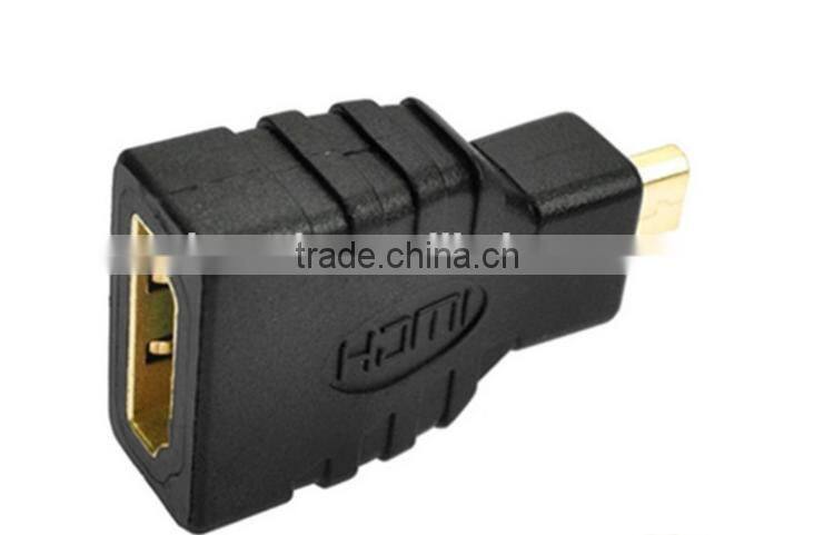 1.4c HDMI AF TO HDMI DM male HDMI to micro male cable adapte connecter