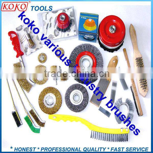 Twisted stainless steel wire test test tube clean brush