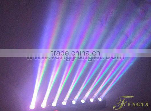 8X10W RGBW 4 in 1 led beam moving bar light or Led Beam Rotating Bar