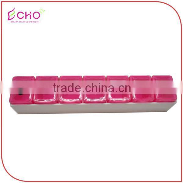 New 7-Day Plastic Pill Box Single Daily Tray