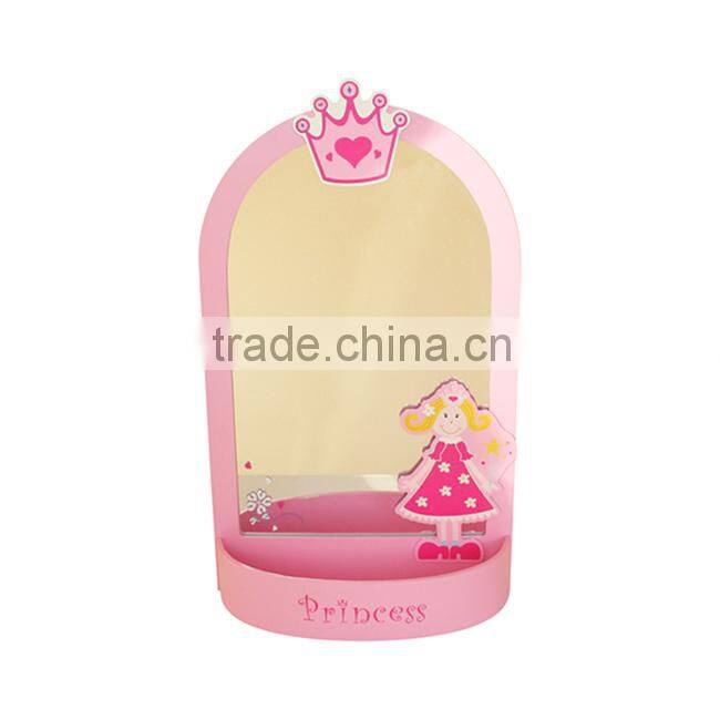 Large decorative mirrors with wooden frames