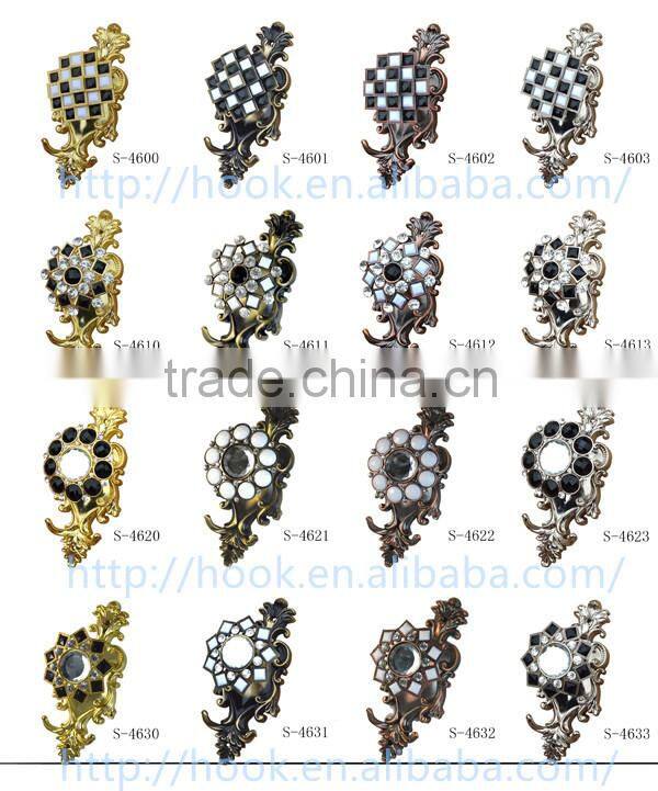 Chinese suppliers of zinc alloy curtain hooks