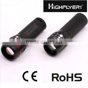 Hot sale cree adjustable aluminum focus led light Flashlight