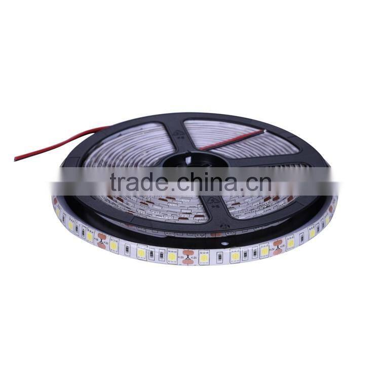 SMD 5050 Pure White Color led strip light waterproof flexible led strip