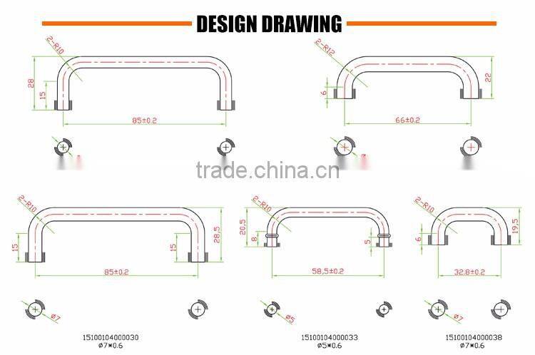 Excellent workmanship u type bend tube for air conditioning