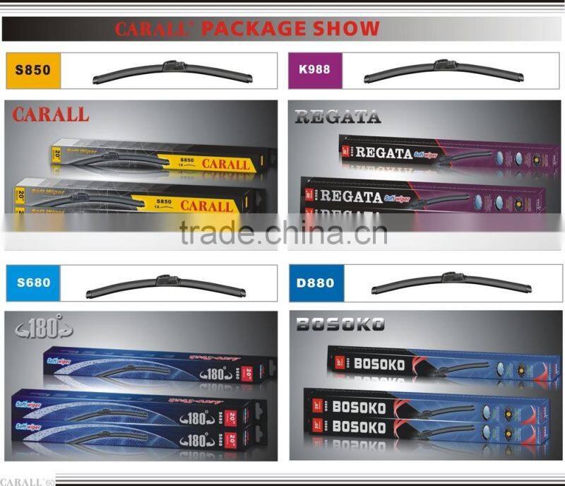 Auto parts Anti-rust traditional wiper blade,metral frame wiper samand blade