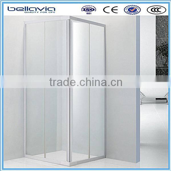 6512E square shower box simple shower cubicles sliding shower enclosure