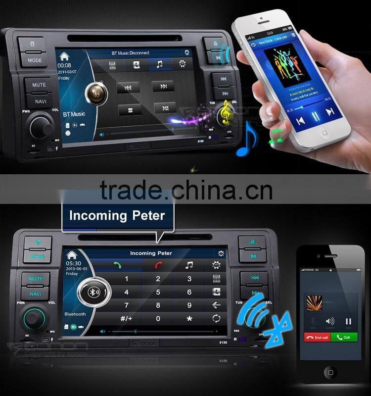 EONON D5150V 7" Digital Touch Screen Car DVD Player with Built-in GPS For BMW E46