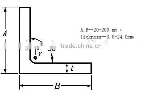 Steel structural carbon steel Angle Steel