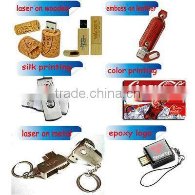 oem pvc usb flash drive with logo free