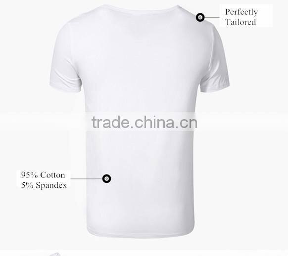 Custom Label OEM Design Plain White Tshirts