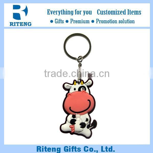 Promotional Cow Shape Keyring