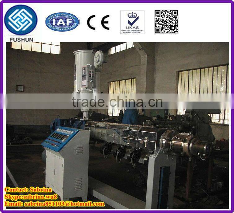 Extruder machine plastic pipe/single screw extruder/CE