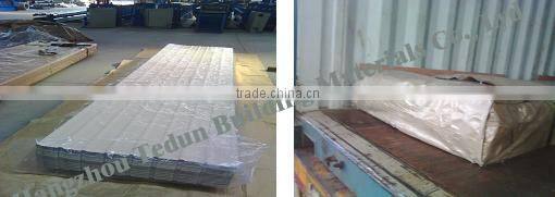 Galvanized Corrugated Sheet Metal Facade(Effective Width)