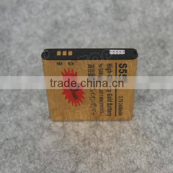 For Samsung Galaxy mini/S5570/S5750/S7230 mobile battery,3.7V 2450mAh,18 months warranty