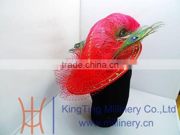 Sinamay Hat Base Fascinators With Fancy Fascinators For Wedding Wholesale T175
