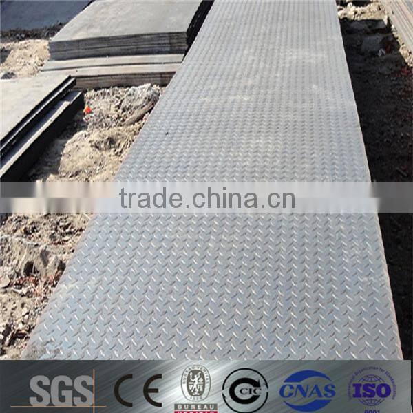 CHECKERED STEEL PLATE FOR ANTI-SLIP