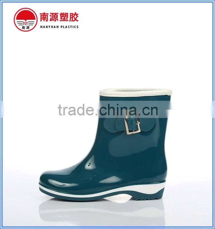 Fashion women ankle rain boots