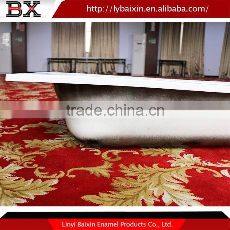 Good quality new enamel steel bathtub