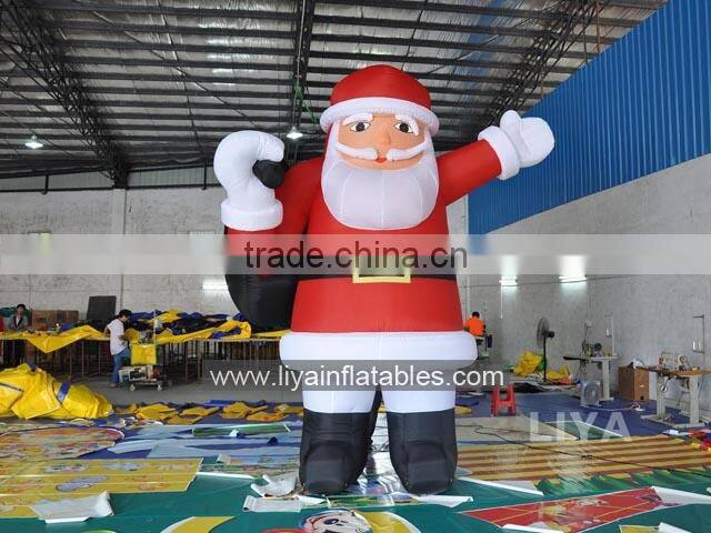 Lowes Christmas Inflatables Santa Claus