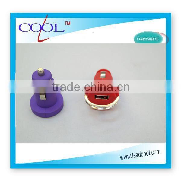 Mini USB Car Charger for iPhone 3GS 4G iPod 1000mA