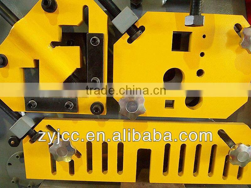 Ironworker machine moulds
