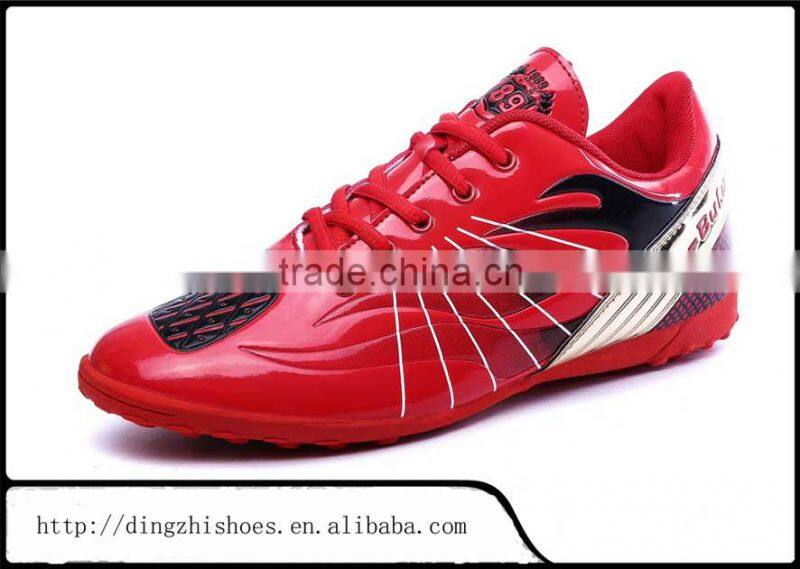 2015 Hot selling soccer shoes fashion men and lady soccer shoes running shoes
