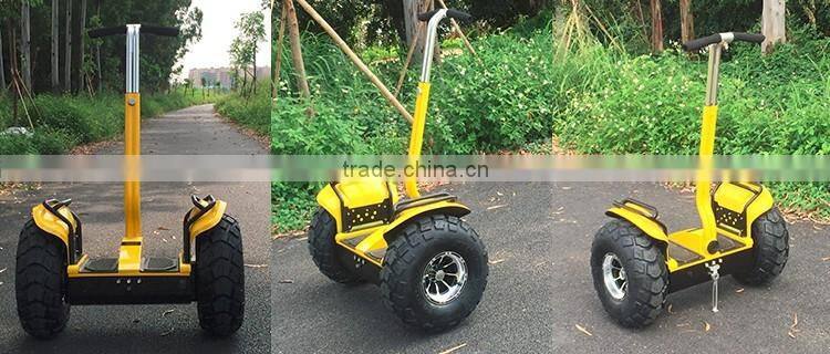 China Htomt Hot sale Manufacturer 36V Off road electric standing scooter 2 Wheel Self Balance Electric Scooter with Big Wheel