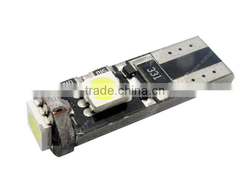 Canbus ERROR FREE T10 168 194 3 SMD LED Car Side Wedge Light Bulb Lamp