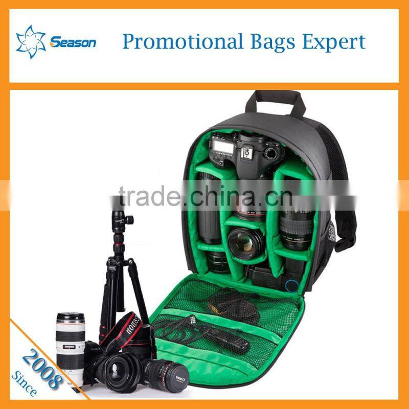Good design Fashion Black Backpack Camera bag dslr