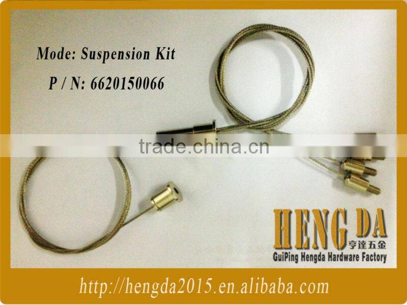 Premium quality steel cable with soft eyelet/loop/thimble/assembly