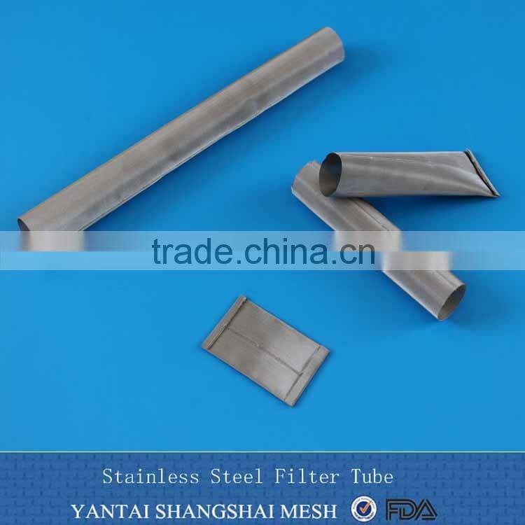 Stainless steel micron mesh tube