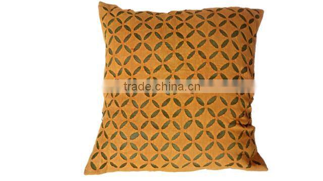 RTHCC- 83 Gujrati Stylish Designer Hand Crafted Applique Cut Work Cotton Kantha Stitch cushion covers Christmas Home Decor