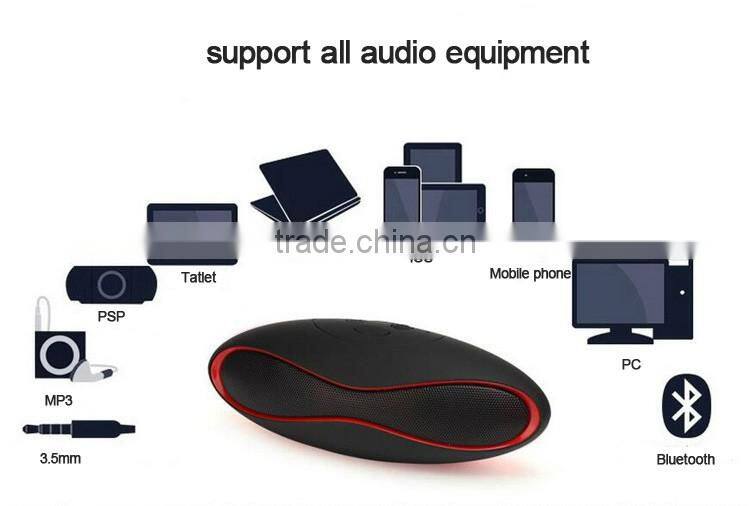 Zyiming speaker factory 2016 hot sell rugby football wireless portable mini waterproof bluetooth speaker