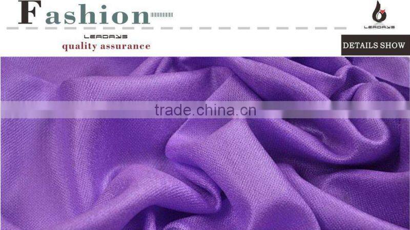 fringe Plain solid color pashmina shawl, scarf shawl