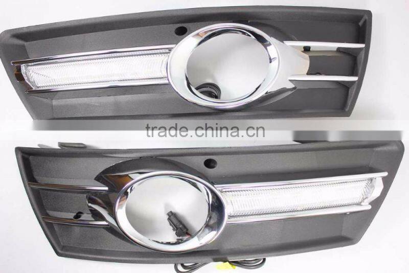 LED Daytime Running Light LED DRL Car Styling Parking Light Driving Fog Light For VW Passat CC 2009-2013