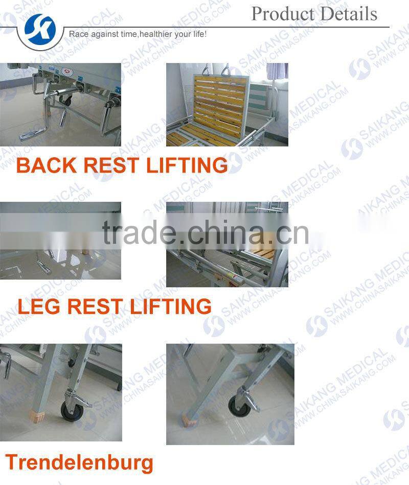 Best selling!! Medical Equipment Hospital Four Crank Three Functions Orthopedics Traction Bed