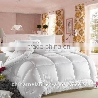 100% polyester plain color quilt, printed comforter, duvet inner