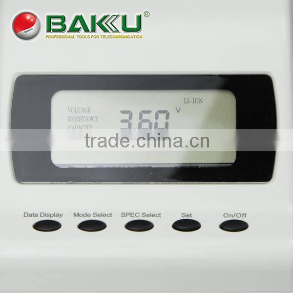 2016 Best sale overcharging protection digital mobile phone battery capacity tester( new product DBT-2012 the battery analyzer)