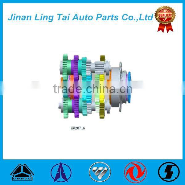 truck transmission assembly and spare parts for HW10707T
