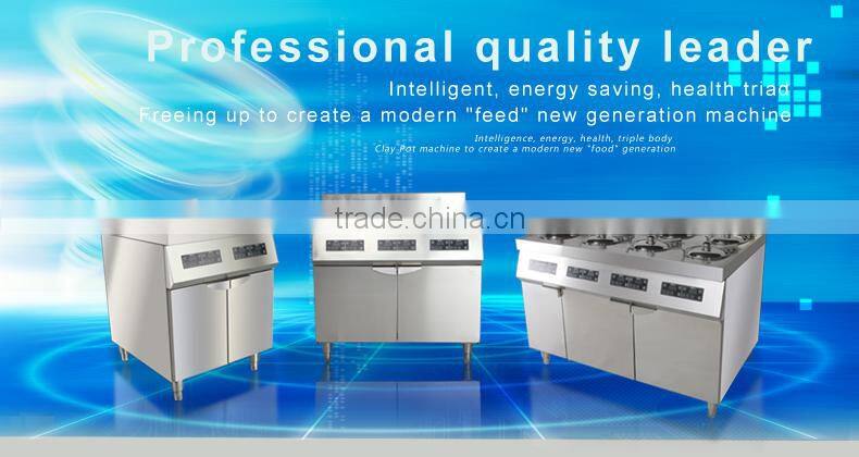 Shentop Baozaifan cooking machine Stainless Steel 12 ClayPot machine With Cabinet Stove for Restaurant BST-C12