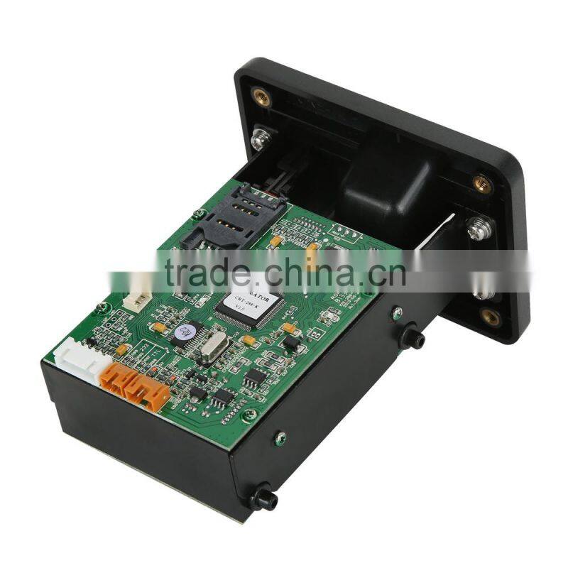 mini portable magnetic stripe auto reject kiosk insert serial card reader support IC RFID CARD