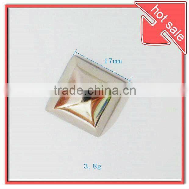 17mm metal handbag rivet, handbag hardware fittings
