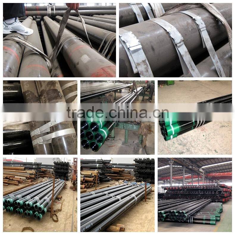 API 5CT oil pipe seamless steel N80 L80 P110 J55 K55 oil casing pipe in steel pipes