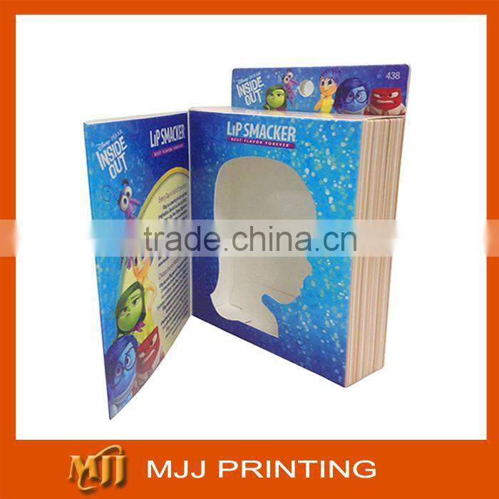 Custom Doll packaging box full color printing with die cut window
