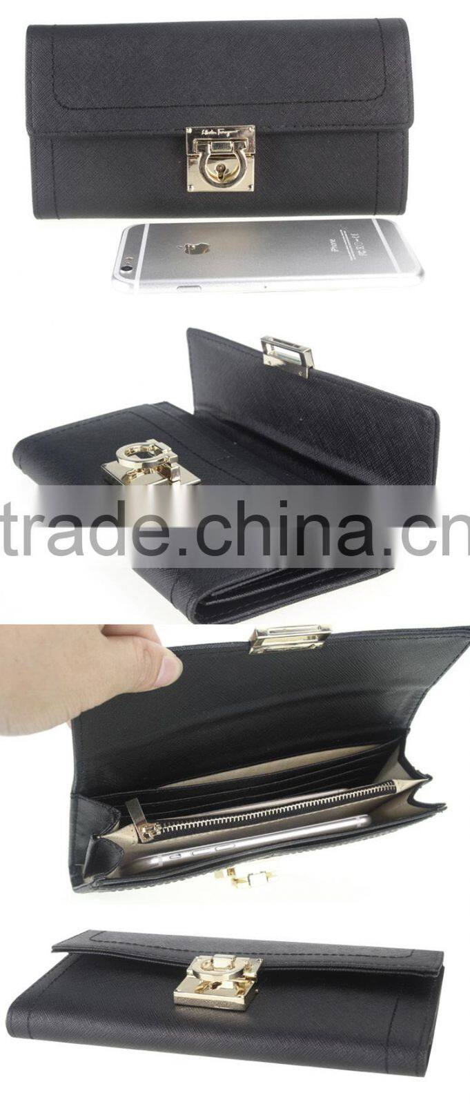 Brand lady wallet wallet leather fine leather wallet